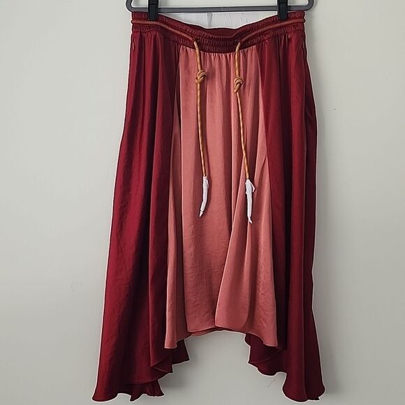 Lululemon Red Limited Edition Roksanda Ilinčić Colaboration Maxi Skirt XL - Picture 7 of 12